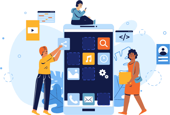 App Store Optimization Illustration