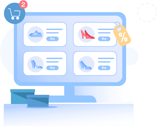 Shopify Website Designers Illustration